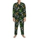 thumbnail image 3 of Balery Chamomile Pijama para Hombre de Dos Piezas con Manga Larga, Conjunto de Dormir y Descanso Suave con Bolsillos-Large, 3 of 7