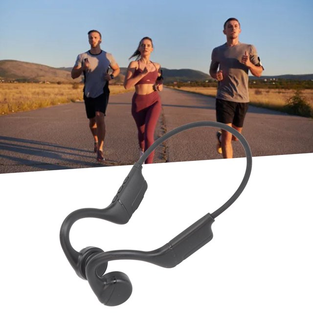Auriculares Deportivos, Cómodos auriculares de conducto ÓSea de Conexión Estable Hifi para Correr