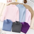 thumbnail image 4 of GYRATEDREAM Kids Boys Girls Cable Knit Slim Fit Sweaters Long Sleeve Crewneck Chunky Pullover Cute Knitwear Fall Jumper Tops for 3-4Y Blue, 4 of 6