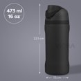thumbnail image 2 of MAGMALIFE Termo de Acero Inoxidable Mini Boost 473 ml (16 oz), Bebidas Calientes o Frías, Tecnología de Aislamiento Térmico, Tapa Antiderrames, Portátil para Viajes, Oficina y Uso Diario, 2 of 8