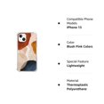 thumbnail image 6 of Blush Pink Colors Case Compatible with iPhone 14,Aesthetic Art Design TPU Bumper Cover Case, 6 of 6