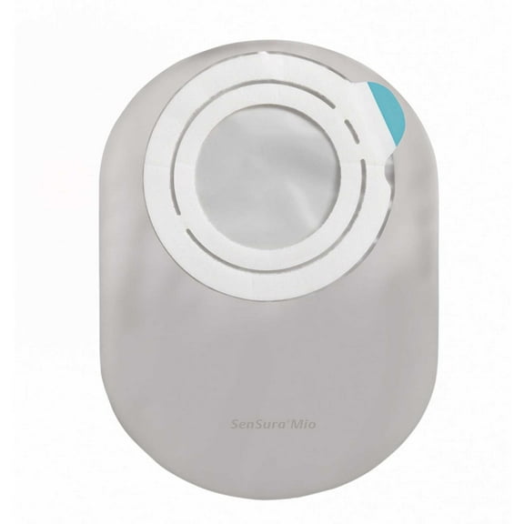 SenSura Mio Flex Two-Piece Ostomy Pouch System Box of 30, Transparent