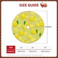 thumbnail image 2 of Sikiie Bright Lemons Nativity Christmas Tree Skirt, Jesus Christian Winter Holiday Tree Mat Decoration(30-48IN)36", 2 of 6