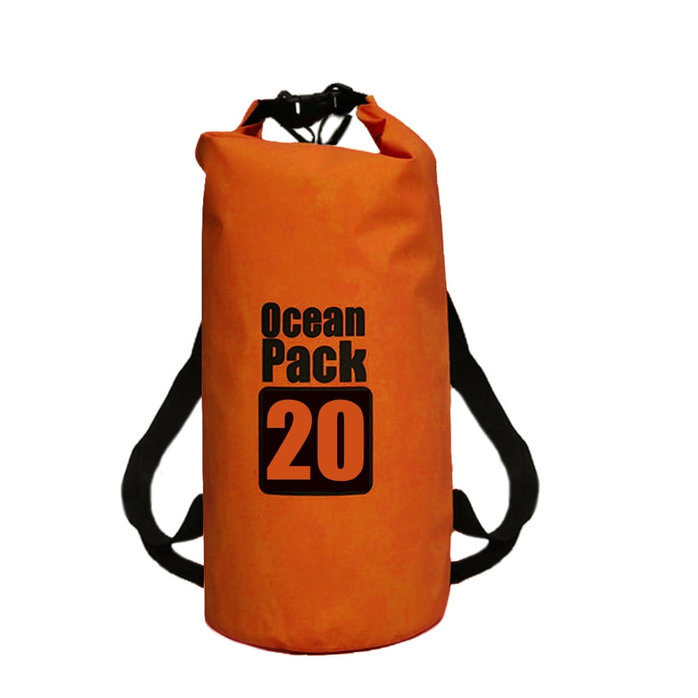Waterproof Dry Bag with Straps PVC Storage Bag for Rafting Camping