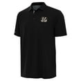 thumbnail image 2 of Men's Antigua Black Cincinnati Bengals Era Polo, 2 of 4