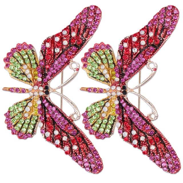 Broche Insignias LHCER Broche de mariposa de feria comercial 70 x 50 mm