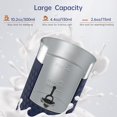 thumbnail image 4 of Milk Frother, 4-in-1 Electric Milk Steamer, Automatic Warm and Cold Foam Maker and Milk Warmer for Latte, Cappuccinos, Macchiato, 4 of 7