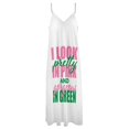 thumbnail image 4 of Robe Sans Manches Rose "I look Pretty" pour Femmes 2024 Robe de Soirée d'Été, 4 of 4