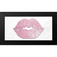 thumbnail image 2 of Prime, Marcus 18x11 Black Modern Framed Museum Art Print Titled - Pink Glitter Kiss, 2 of 5