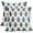 Blue, variant on Navy Blue Floral Pillow Covers 18x18 Set of 2 Spring Summer Flower Leaves Print Decorative Throw Pillow Cases Outdoor Farmhouse Decoration for Sofa Couch Bed