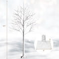 thumbnail image 4 of Costway 6ft Pre-lit White Twig Birch Tree for Christmas Holiday w/ 96 LED Lights, 4 of 10