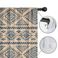 thumbnail image 4 of Blackout Kids Curtains,Boho Bohemia Geometric Line Art Childrens Insulated Curtains Set Of 2,Bedroom Essentials,Toddler Room Decor 42"x54"(106x137cm), 4 of 4