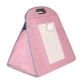 thumbnail image 3 of Portador de mascotas jinwen bolsa de asas transpirable para cachorros Bolso de transporte plegable Rosa, 3 of 8