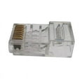thumbnail image 2 of Cat6 RJ45 Extrémités Lot de 100 Connecteurs Cat6 Cat6a / Cat5e RJ45 Connecteurs Câble Ethernet Connecteurs à Serrage Prise Réseau UTP pour Fil Solide et Câble Standard Transparent, 2 of 9