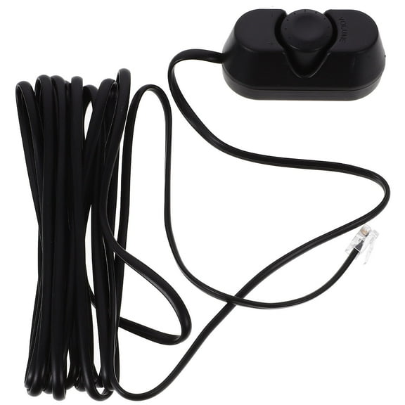 WRITWAA Car Subwoofer Amplifier Volume Control Knob, Automotive Audio Accessory, Black, Easy Installation