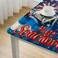 thumbnail image 4 of HAOXIT Tablecloth, Party Supplies Table Cover, American Flag Tablecloth, Party Decorations Party Rectangle Tablecloth 44''x44'', 4 of 7