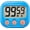 Blue, variant on Pekkaxy Digital Kitchen Timer for Cooking, Multi-Function Electronic Timer, Big Digits Loud Alarm Strong Magnetic Backing, Classroom Timers for Teachers