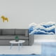 thumbnail image 2 of Alfombra De Baño Antideslizante Con Escultura De Caballo Dalecarlian, Ideal Para Estantería, Entrada, Armario, Cocina, Dormitorio, Sala De Juegos, Guardería, Decoración Del Hogar, Regalo, 2 of 8