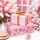 thumbnail image 4 of Papel de regalo navideño WRAPAHOLIC reversible rosa de 5 m, 4 of 7