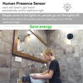 thumbnail image 3 of Intelligent human presence sensor graffiti high- millimeter induction White, 3 of 7