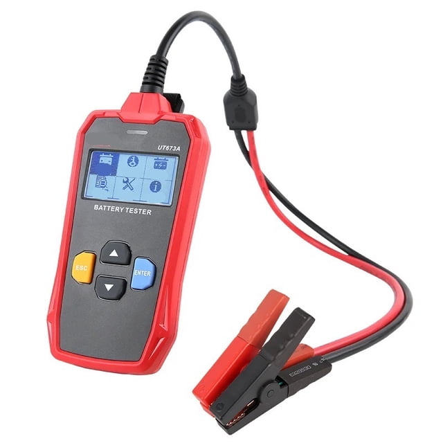 Car Battery Tester Charger Analyzer 12V 24V Voltage Battery Test Charging Scanner Tool ,High&Low Sensitivity