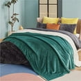 thumbnail image 6 of Sherpa Fleece King Size Forest Green- Thick and Warm Blankets, Soft and Fuzzy,108x90 Inches, 6 of 6