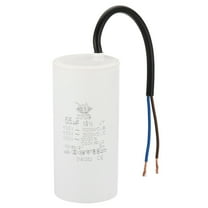 CBB60 55uf Running Capacitor,AC 450V 2 Wires 50/60Hz Cylinder 105x49mm  for Water Pumps