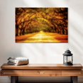 thumbnail image 2 of Elephant Stock Oak Tree Road Wall Art - Horizontal Canvas Wall Art - Living Room Wall Decor - Floral And Botanical Canvas - Brown And Yellow Decor - 24" x 16", 2 of 8