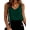 Dark Green, variant on Womens Silk Satin Tank Tops V Neck Casual Cami Sleeveless Camisole Blouses Summer Basic Tank Shirt 2025