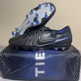 thumbnail image 1 of N I-K-E Tiempo Legend 10 Elite FG "Shadow Pack" Black Mens Size 10.5 (DV4328-040), 1 of 6