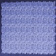 thumbnail image 1 of Ahgly Company Machine Washable Indoor Square Abstract Blue Contemporary Area Rugs, 6' Square, 1 of 4
