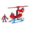 MARVEL Super Hero Adventures PLAYSKOOL HEROES Helicopter with SPIDER-MAN