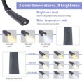 thumbnail image 2 of LED Neck Reading Light Flexible USB Rechargeable Book Lights  3 Colors Brightness Stepless Dimming Camping Lamp Flashlight, 2 of 6
