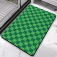thumbnail image 5 of Soft, Absorbent Long Bathroom Mat | 20x32in Checkered Rug Runner | Non-Slip, Easy to Clean | Large Bath Mat for Bathroom Hallway, 5 of 5