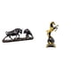 thumbnail image 1 of Colección moderna de esculturas de animales de Feng Shui con figuras de vacas, ganado y caballos para escritorio, dormitorio, centro de mesa, chimenea, 1 of 8