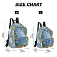 thumbnail image 2 of FORMRS Mini Backpack Purse for Women Travel Daypack Casual Shoulder Bag, Sea Window, 2 of 7