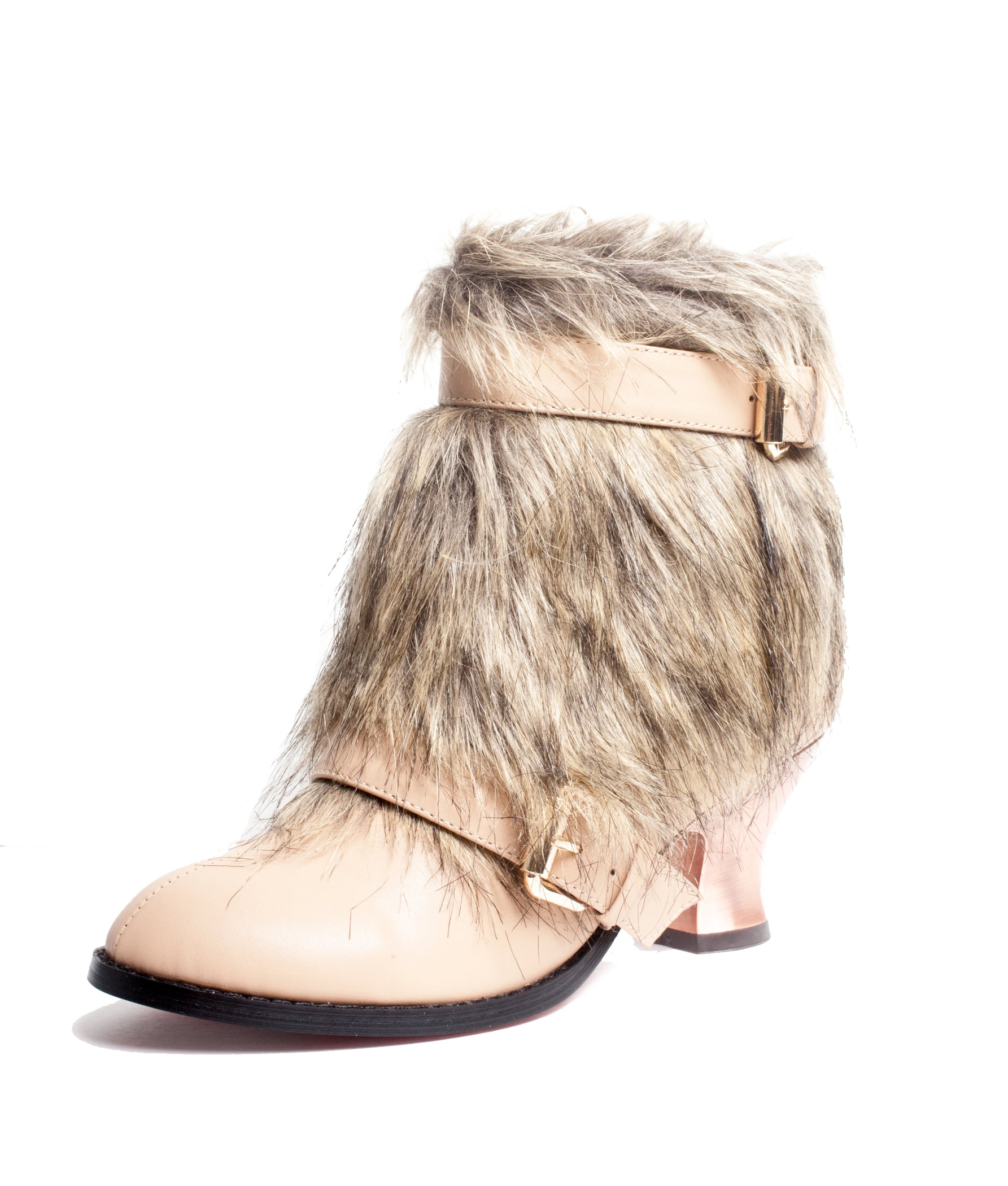 Women's Elena Fur Boot - Walmart.com