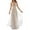 White, variant on SZXZYGS Spring Dresses for Women 2024 Long Sleeve Wedding Guest Knee Length Women Casual Solid Dress Mesh Sleeveless V Neck Lace Dress Slim Big Swing Dress 2024
