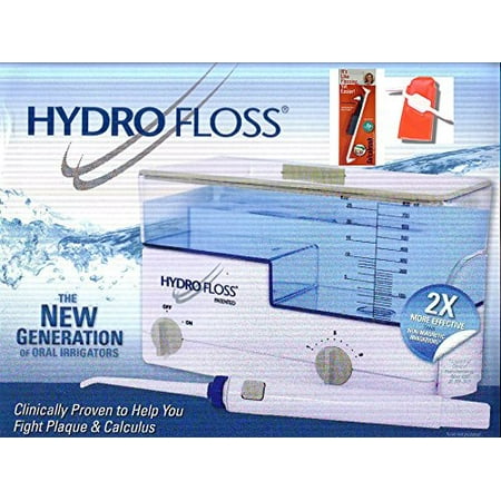 Easy to Use Oral Irrigator w/ Pocket SulcaBrush & Pick A Dent by Hydro