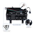 thumbnail image 4 of Scienceny Contactor de control de solenoide de cabrestante de 12 V Contactor de control de relé de caja precableada Vehículos, repuestos y accesorios Mis, 4 of 6