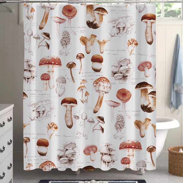 Ganfancp Cortina de Ducha Impresa Poliéster y a Prueba de Moho Cuarto de Baño y a Prueba de Moho Cortina de Partición 150X180Cm Ofertas Flash Liquidación 1X Cortina de Ducha Impermeable con Estampado