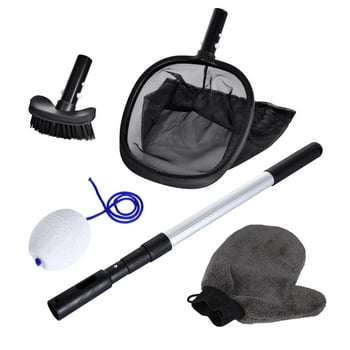 Mainstays 5-Piece Black & Grey Maintenance Kit for Small Pools & Spas
