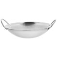 thumbnail image 1 of EIGTHTAIL Stainless Steel Wok Pan 8 Inch Double Handle Chinese Cookware, 1 of 7