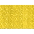 thumbnail image 1 of Ahgly Company Indoor Rectangle Solid Yellow Modern Area Rugs, 5' x 7', 1 of 4