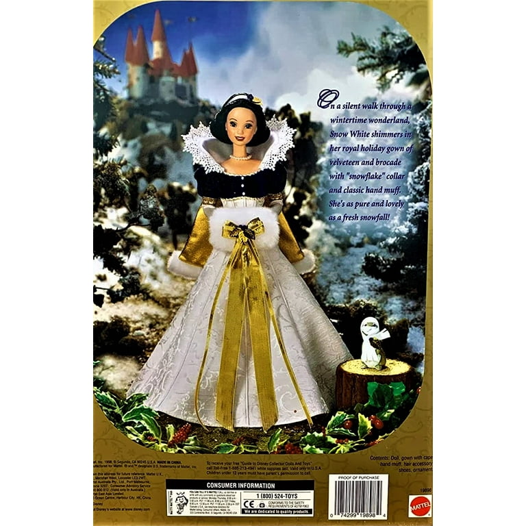 Disney holiday princess barbie collection hotsell