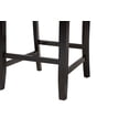 thumbnail image 6 of Baxton Studio Abigail Gray Fabric and Dark Brown Finished Wood Counter Stool, 6 of 7