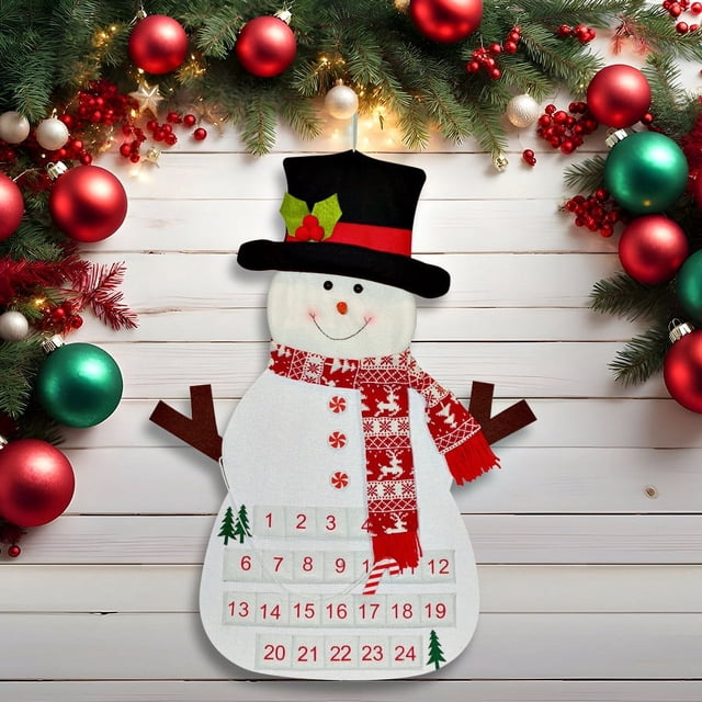 Christmas Tree Decorations,Christmas Tree Calendar Christmas Tree Countdown Wall Calendar Childrens Diy Toys Christmas Decorations,Small Christmas Tree,Christmas Decorations for the Home