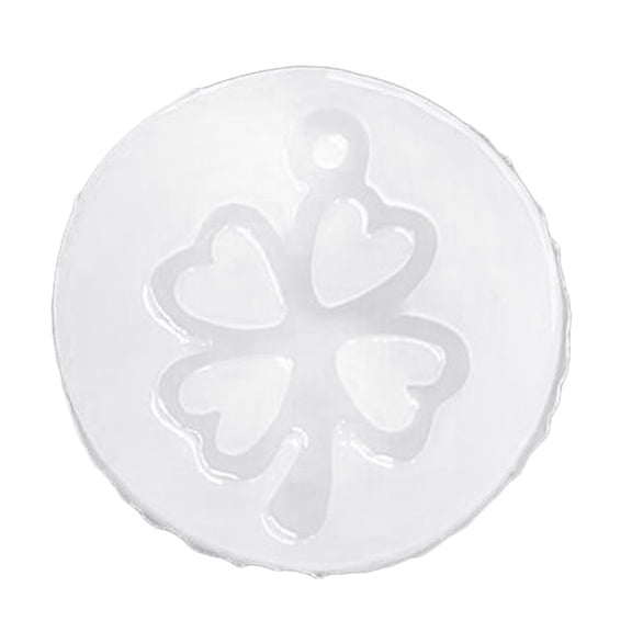 Eardrop Dangler Casting Silicone Mould Four Leaf Clover Casting Mold DIY Gift
