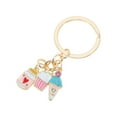 thumbnail image 5 of Unique Bargains 1 Pc Stylish Ice Cream Handbag Charm Bag Accessories 2.76″ Pink Blue, 5 of 5