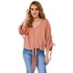 thumbnail image 1 of Blusa juvenil Roman Fashion manga amplia 8050 rosa claro M, 1 of 6